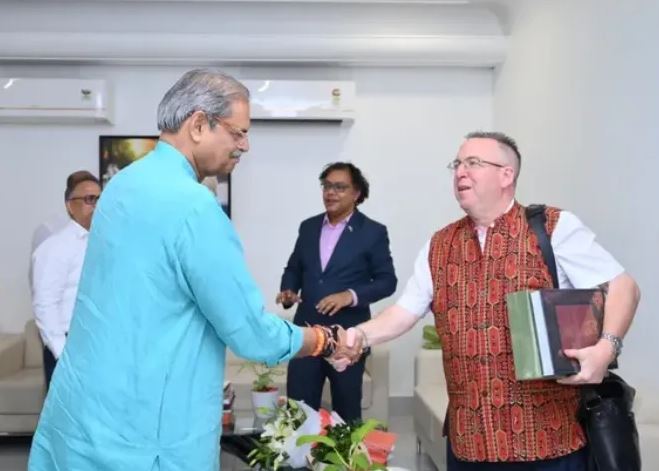 UK Envoy, Odisha Deputy CM Discuss Trade, Investment and Strategic Partnership